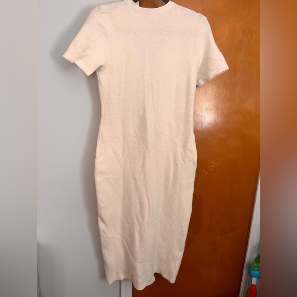 [Zoe and Claire] Button Front Sweater Dress - Picture 6 of 6